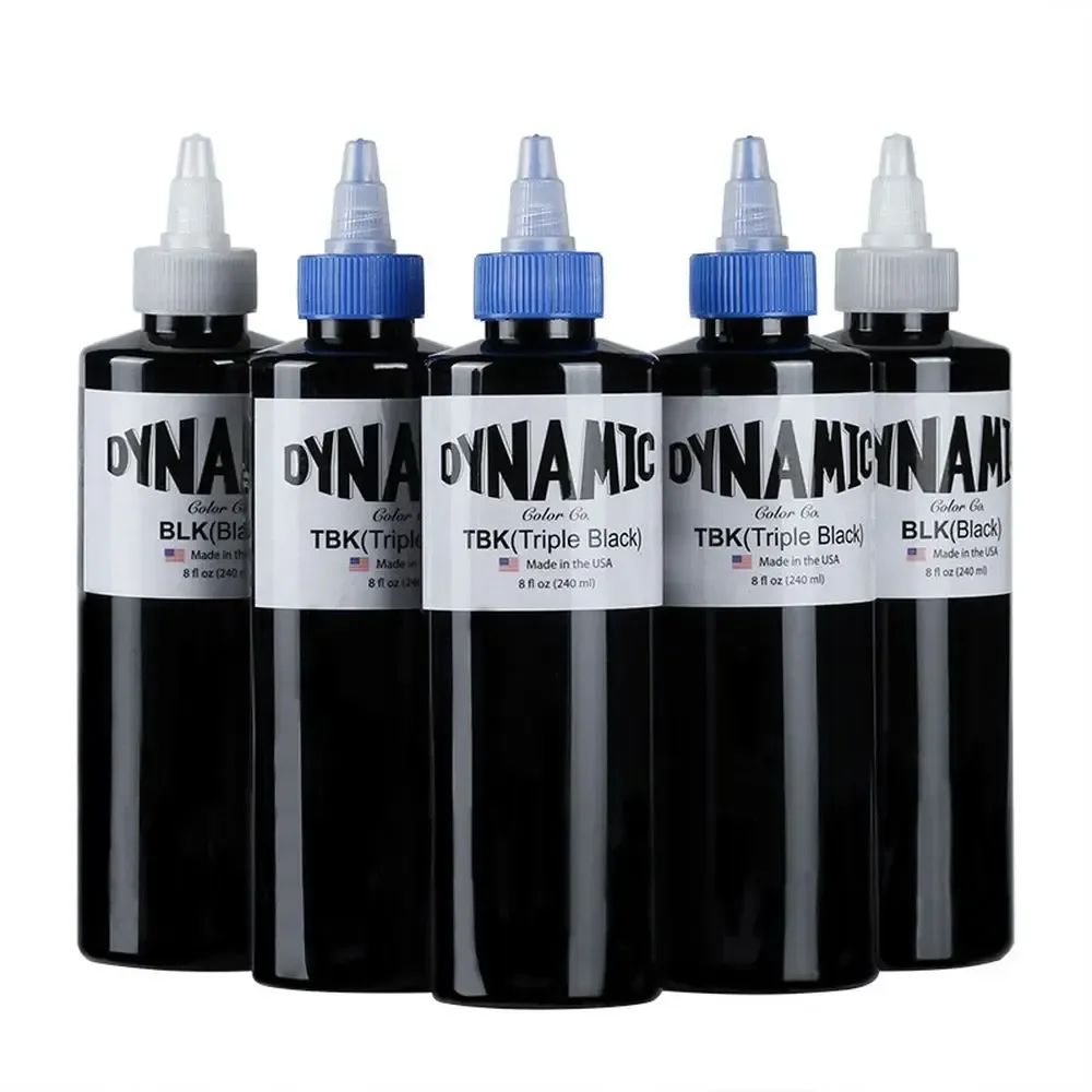 Dynamic Ink Tattoo Ink 8oz (240ml) Makeup Studio Tattoo Pigment Works for Practice Supplies Professional Official Pigment