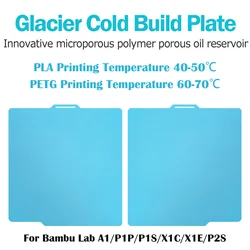 Premium 3D Printer Spring Steel Build Plate - PEI Coated, 257x257mm - 257mmx257mm (Glacier Cold)