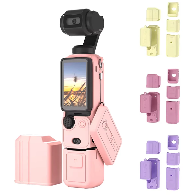 Silicone Protective Camera Case for DJI OSMO Pocket 3