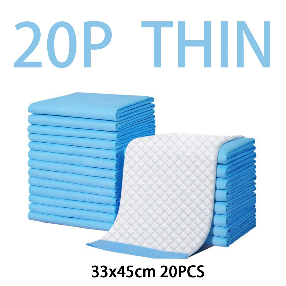 20 ila 100 adet süper emici evcil hayvan bezi köpekler için eğitim işemek pedleri tek kullanımlık sağlıklı bebek bezi Mat kediler için köpek çabuk kuruyan yüzey