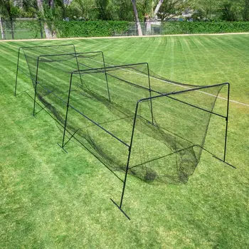 Sports 40 Foot Competitive Baseball and Softball Batting Cage, Collapsible Frame 1