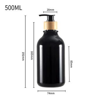 300 ml/500 ml เครื่องจ่ายสบู่เหลวขวดแชมพูขวดปั๊มสบู่คอนเทนเนอร์โลชั่นห้องน้ําแชมพู Conditioner Dispenser 20