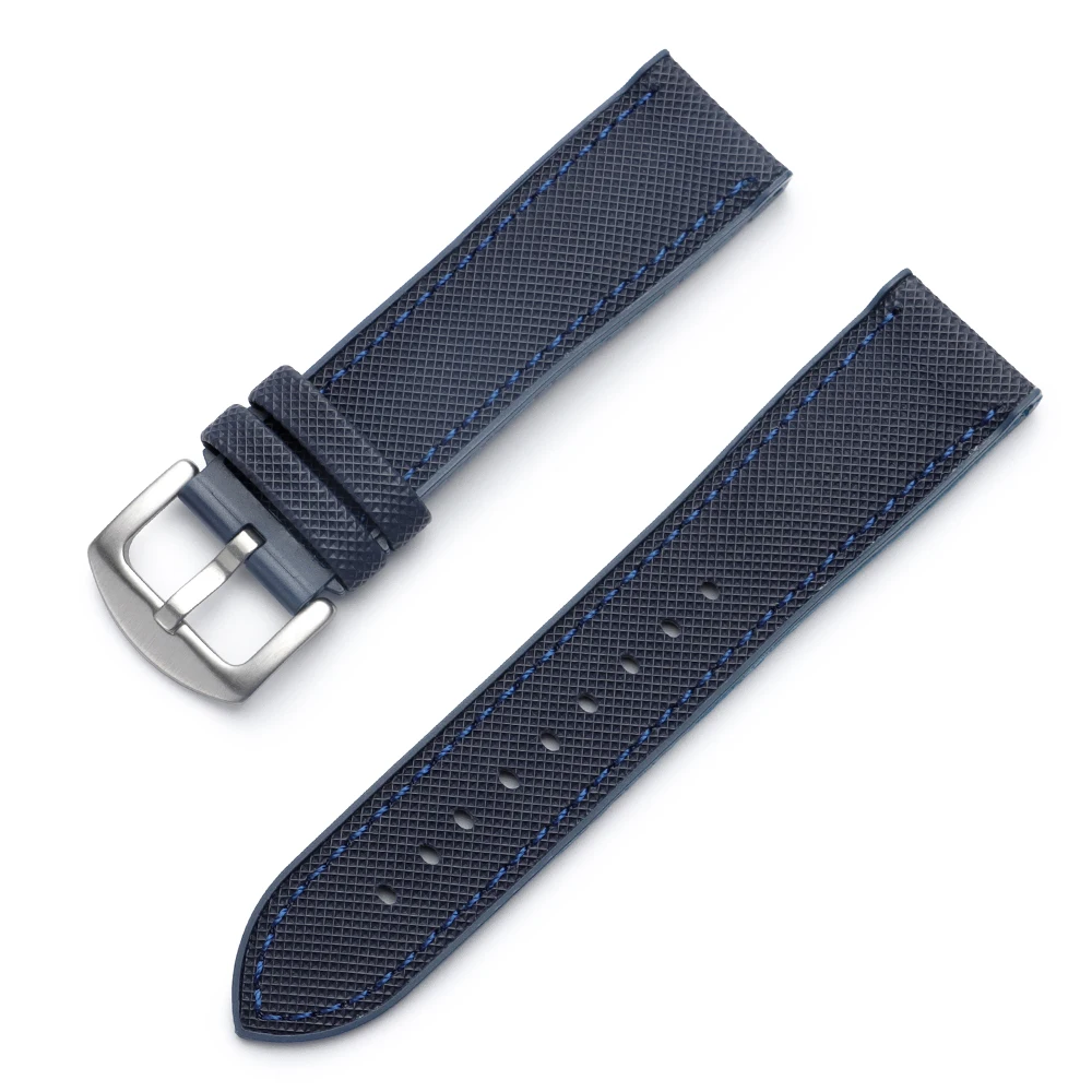 Versatile Canvas Nylon Waterproof Watch Strap - Sport & Business Style