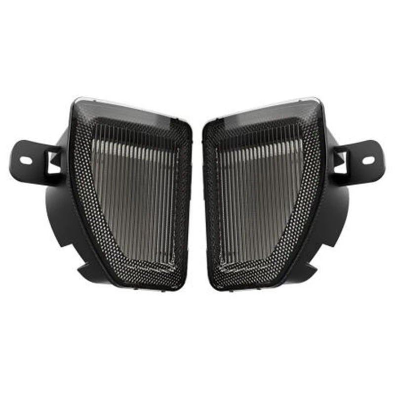 

2PCS Rear Bumper Fog Light LED Tail Light For Wrangler JL 2018+ Rear Side Marker Lamps Warning Lights