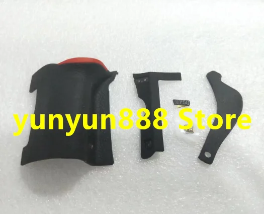 Nuovo Set Laterale Della Copertura In Gomma Della Presa Per Nikon D750 + D750 Logo + Parte Della Fotocamera In Gomma Fx