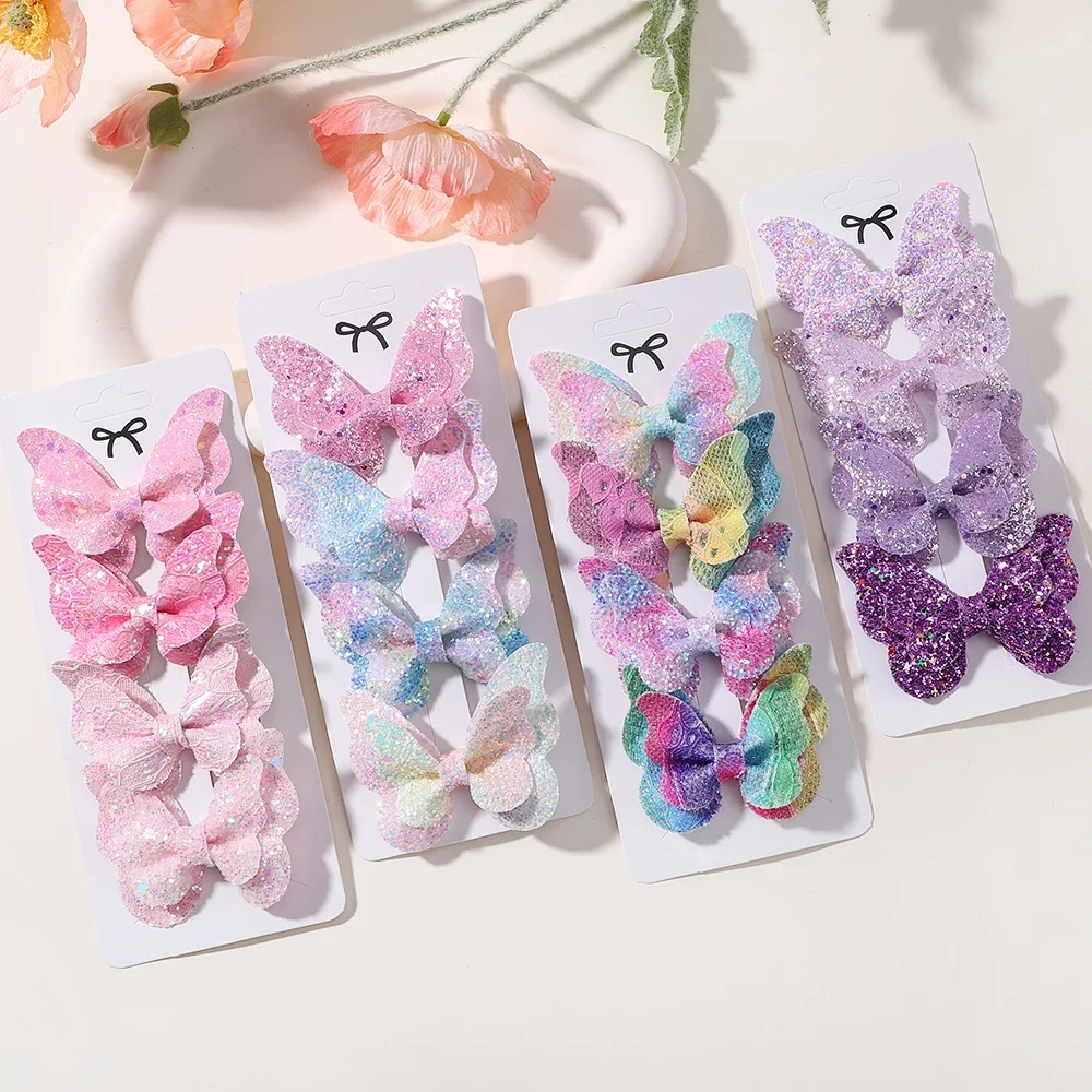 Glitter Butterfly Hair Clip 3