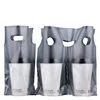Milk Tea Takeaway Packaging Bag Beverages Coffee Single Cup Double Cup Bag Disposable Transparent Plastic Portable Packaging Bag 5
