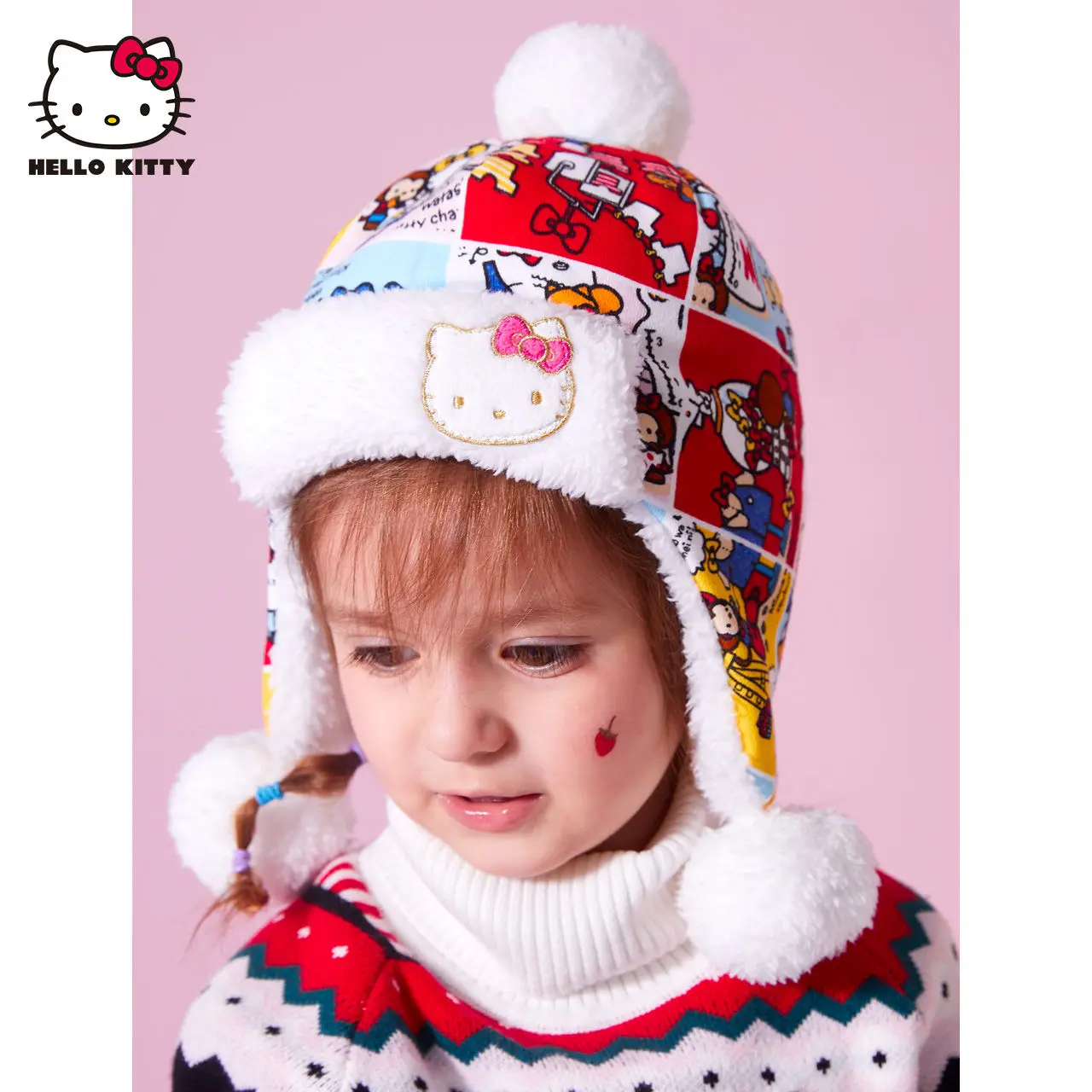 Hello Kitty plus Fluff Hat Children 