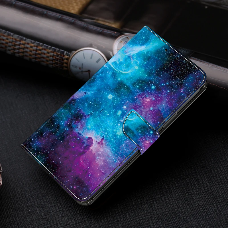 Premium 3D Flip Leather Wallet Magnetic Phone Case