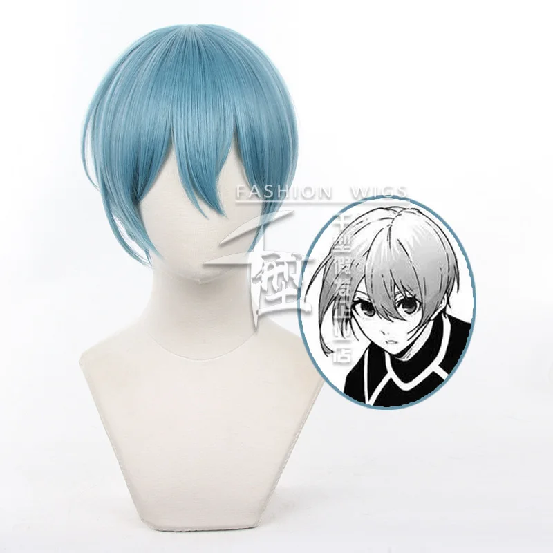 

Hiori Yo Cosplay Wig Anime Blue Lock Cosplay Men Blue Yo Hiori Wigs Heat Resistant Hair Party Cosplay Prop