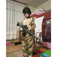 Uniforme tactique pour garçons, ensembles de vêtements de chasse, combinaisons de Camouflage Airsoft pour enfants, entraînement de randonnée en plein air Parent-enfant 5