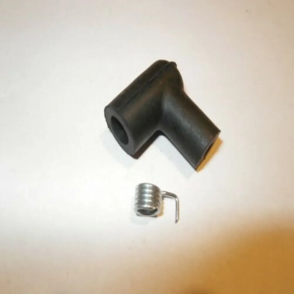 Rubber Spark Plug Cap Cover For 5mm HT Lead Black Rubber Products For Mower Blower Strimmer String Trimmer Parts Accessories