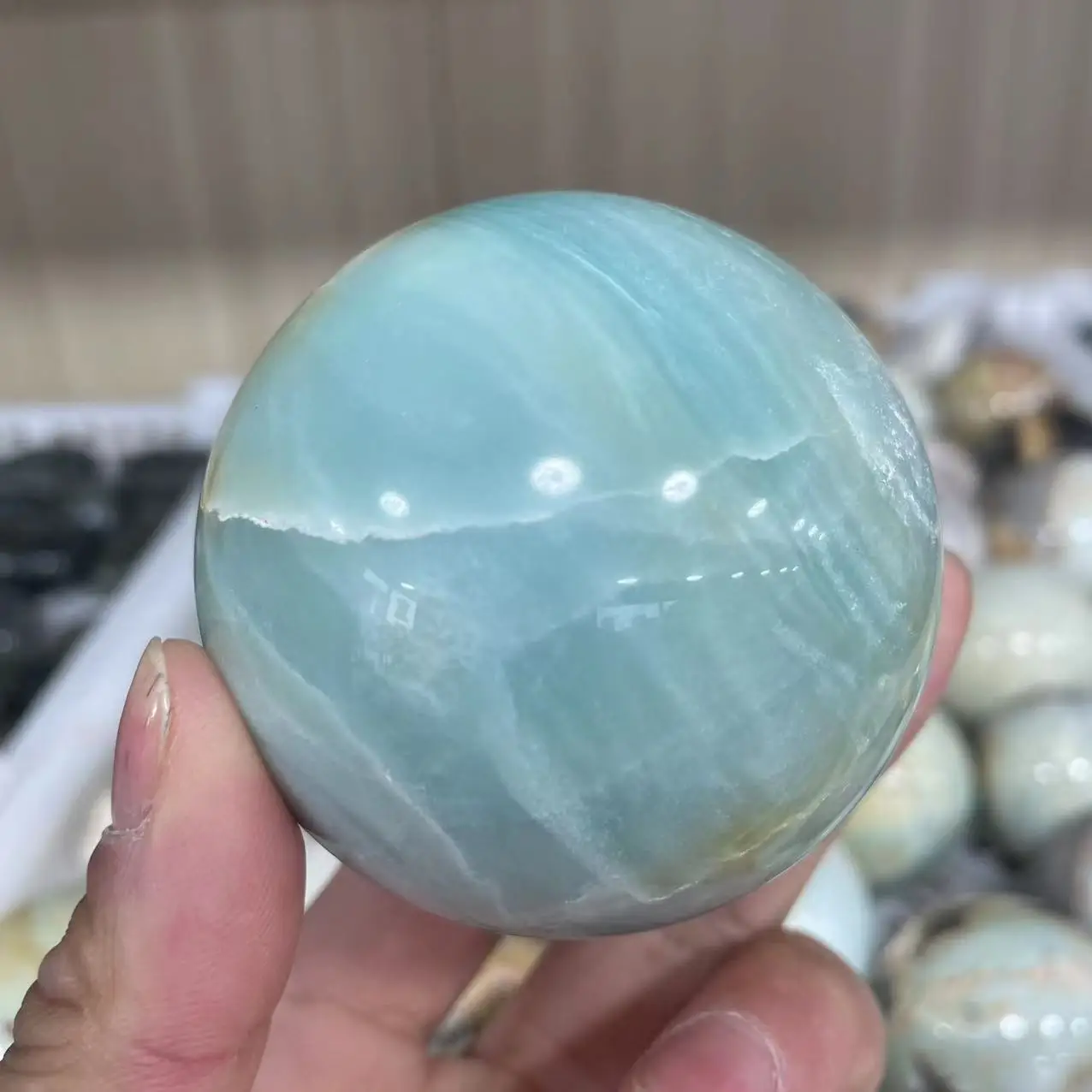 

Высококачественный натуральный Полирующий хрустальный шар, сфера Amazon Stone для заживления