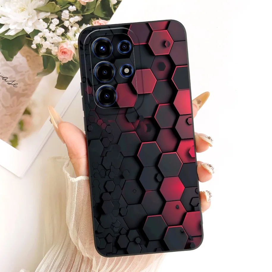 Luxury Space Volcano Painted Soft Silicone Candy Color Protection Case