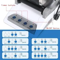Rock Tumbler Kit DIY Electric Rock Tumbler Toy with Rough Gemstones Polishing Grits for Adult Kids Polishing Machine 220V 110V 2