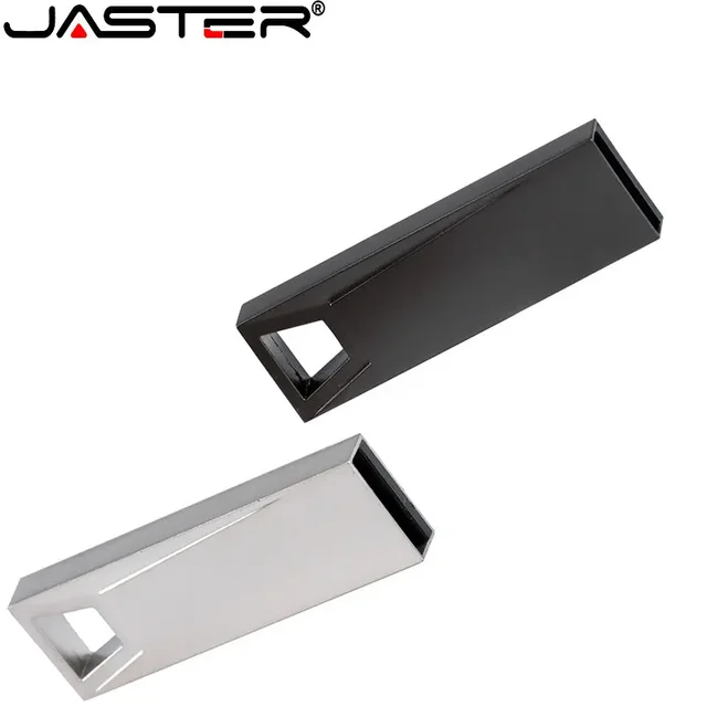Pen Drive JASTER: O Armazenamento Compacto e Elegante para Suas Necessidades Digitais 3 Armazenamento Externo JASTER USB Flash Drive Mini Metal 2.0