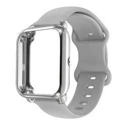 Silicone Band Bracelet with TPU Protective Case - Amazfit Bip 3 (6)