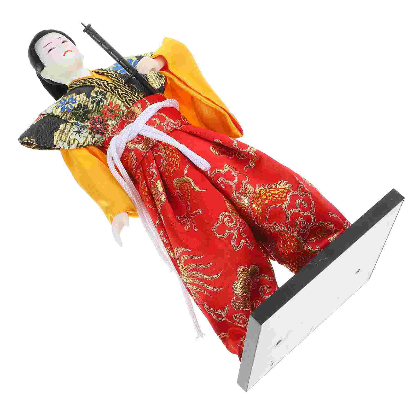 

Японское украшение, японская статуя самурая, фигурка ниндзя, традиционная азиатская скульптура для стола