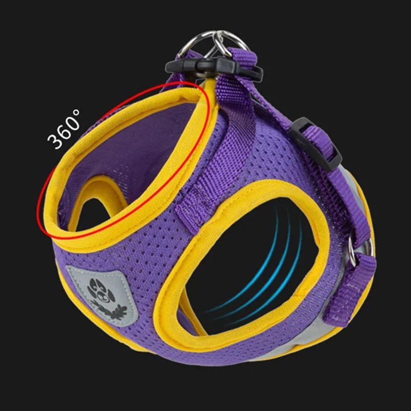 Dog Harness Vest Set for Small Medium Dog Harness Leash Puppy Cat Reflective Chest Strap Chihuahua Yorkies Walking Lead Leash pet harness leash set pet harness set pet leash set
