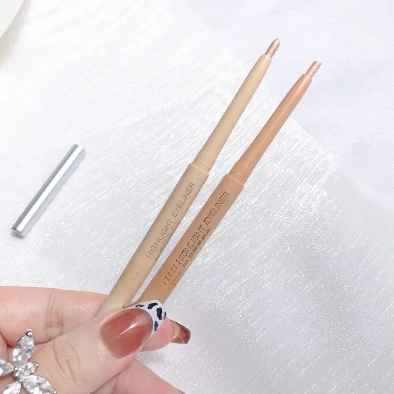 Shiny Chameleon Eyeliner Pencil Green Gold Purple Glitter Eye Shadow Lying Silkworm Pen Waterproof Beauty Cosmetics Women Makeup eyeshadow pencil eyeshadow pen eyeliner pencil eyeshadow eyeliner