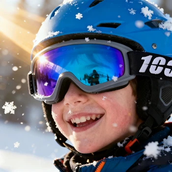Kids Anti-Fog Ski Goggles 1