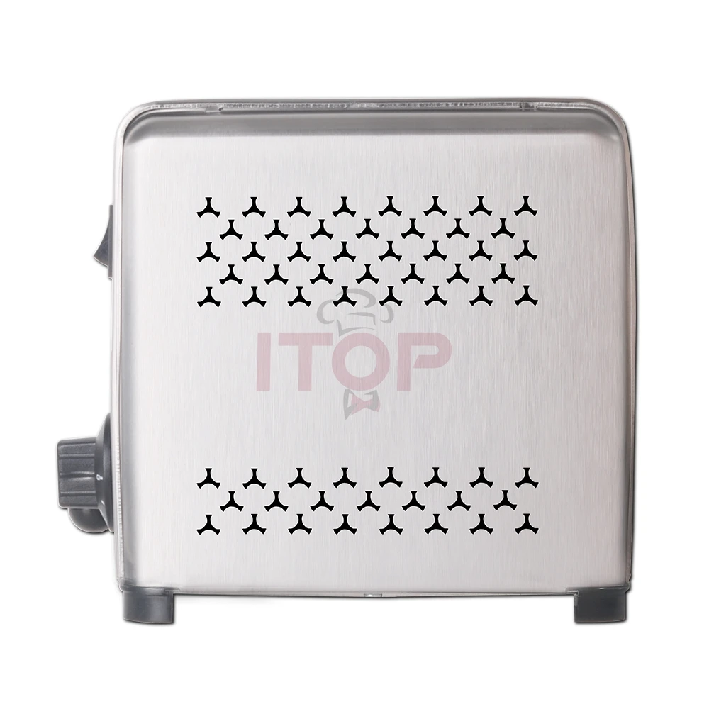 4Pcs Bread Slice Toaster Machine Commercial Waffle Toaster Smart Electric 1800W Mini Oven