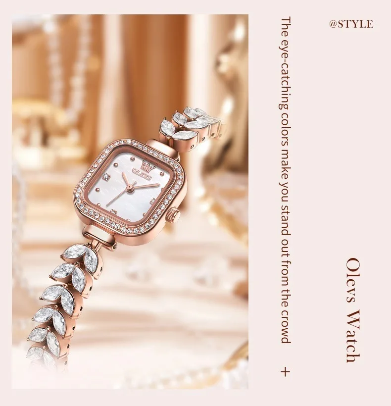 OLEVS 9987 New Luxury Elegant Women's Watch description image 9
