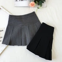 Fashion A Line Women Pleated Skirt High Waist Zipper Grey Student Mini Skirt JK Summer New 2023 Black Ladies Suit Skirt - Image 5