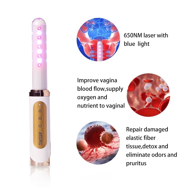 Best Infrared Light Therapy Laser Vagina Tightener Healthcare Supply Vaginitis Vaginal Cleaning Women's Vaginitis Terapia 3