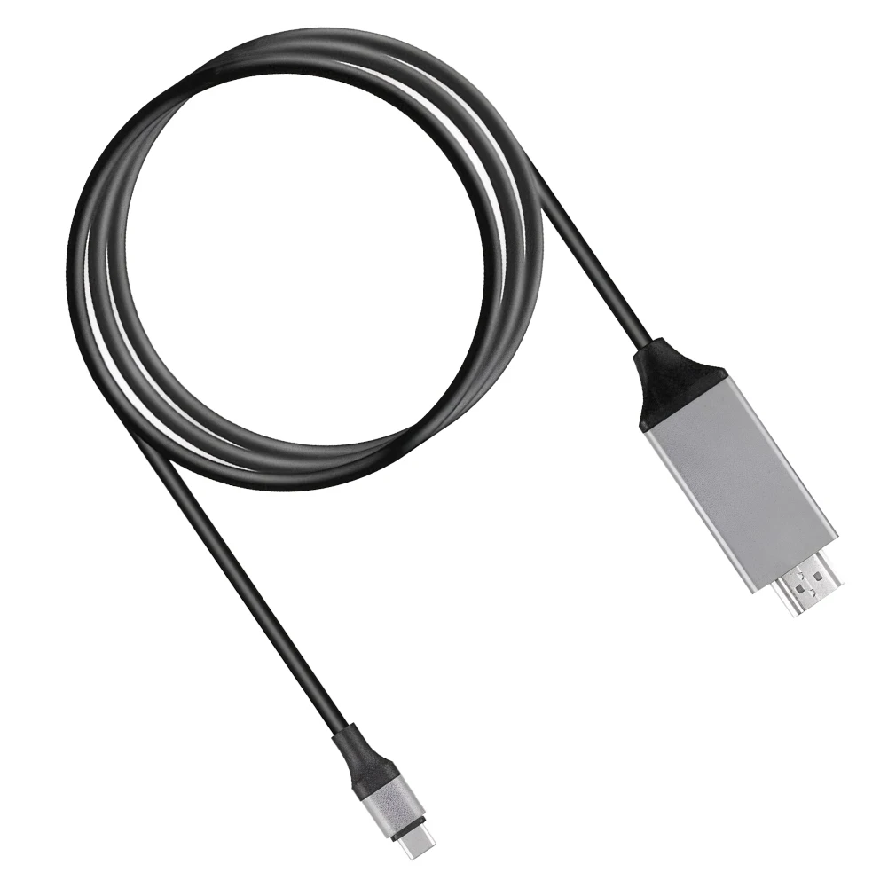 USB C Ÿ HDMI ȣȯ 4K ̺, USB-C HDMI ȣȯ HDTV TV  ̺, ƺ ο 4K, е  2020 