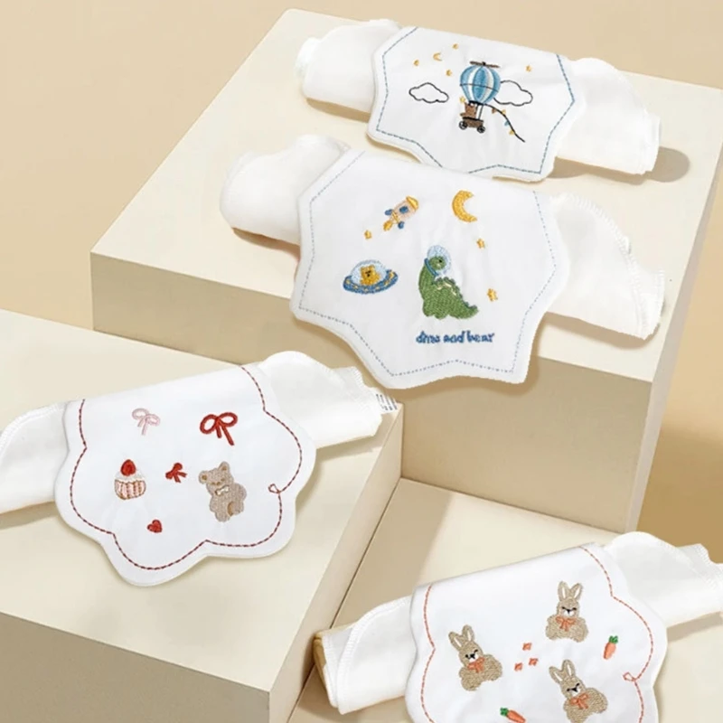 

2 шт. детское полотенце на спинку с мультяшным узором, впитывающее пот, полотенце для спины, влажные салфетки, дышащий детский