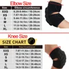 1 Pair Knee Elbow Pads Brace Support for Cycling Snowboard Roller Skating Skateboard Extreme Sports Protective Gear Kneepads 2