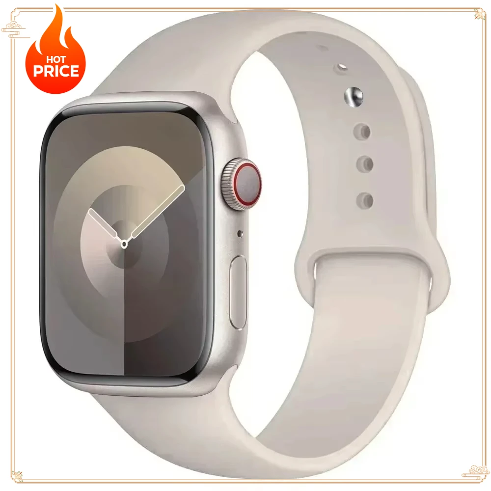 Premium Silicone Strap for Smartwatch - Versatile and Durable Design