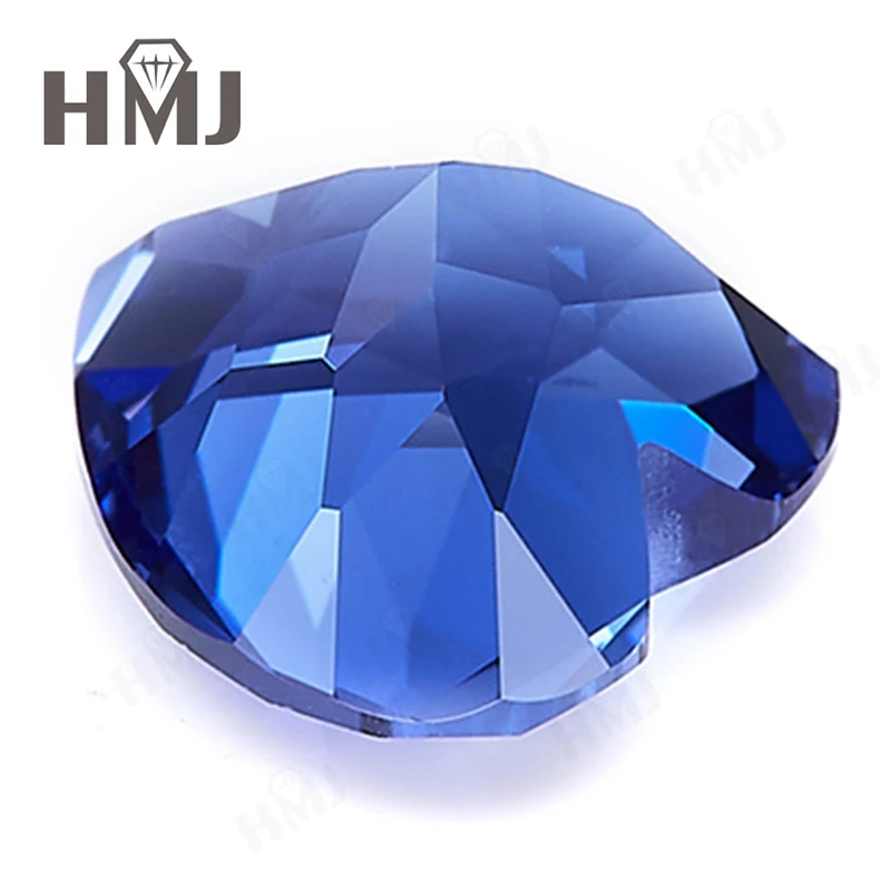 AGL-zertifizierter, im Labor gezüchteter Saphir, 0,1–11 Karat, in den Schliffen Prinzessin/Rund/Oval/Asscher/Kissen/Herz/Smaragd/Birne, für die Herstellung von Schmuck im DIY-Stil. – Detail 17
