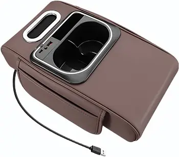 Organizzatore del bracciolo del veicolo Facile da installare Console del bracciolo automatico Scatola del bracciolo dell'auto Scatola di immagazzinaggio per auto versatile per auto da cabina del conducente