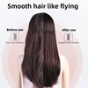 XL straight plate clip pull hair household straight hair comb curling iron fluffy non-negative ion long-lasting 4