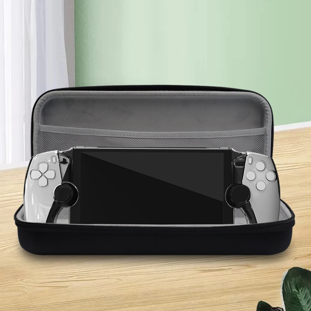 Carrying Case Shockproof Portable Storage Bag Anti Scratch Travel Storage Case with Mesh Pocket for PS Portal Gaming Accessories