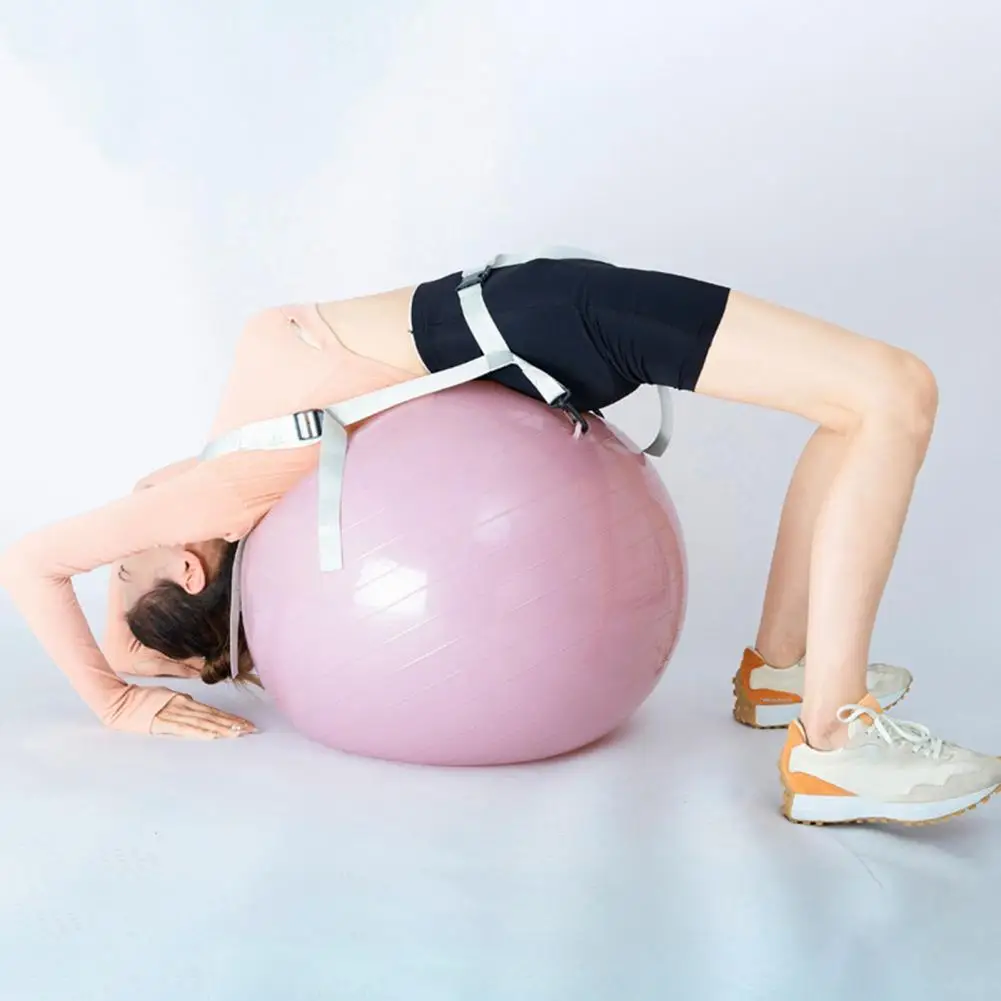 45/55CM Somersault Auxiliary Ball with Shoulder Strap Women Backflip Training Ball Children Adults Yoga Balance Equipment