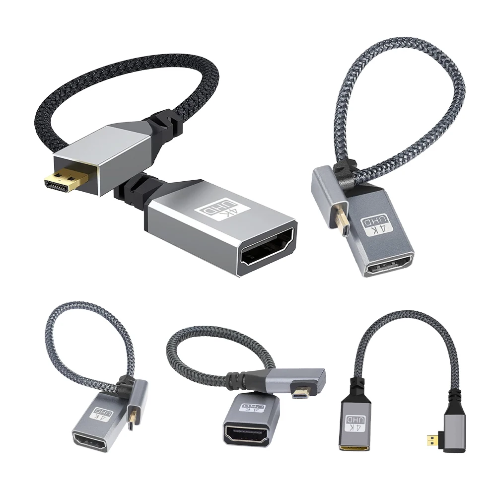 ī޶ HDTV Ϳ  , ũ HDMI ȣȯ ͽټ ̺, V2.0, 4K @ 60HZ, 20cm