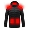 21 Areas Electric Winter Heated Jacket Men's Women's Motorcycle Jacket USB Heating Jacket Heated Vest Moto Thermal Coat Clothing 2