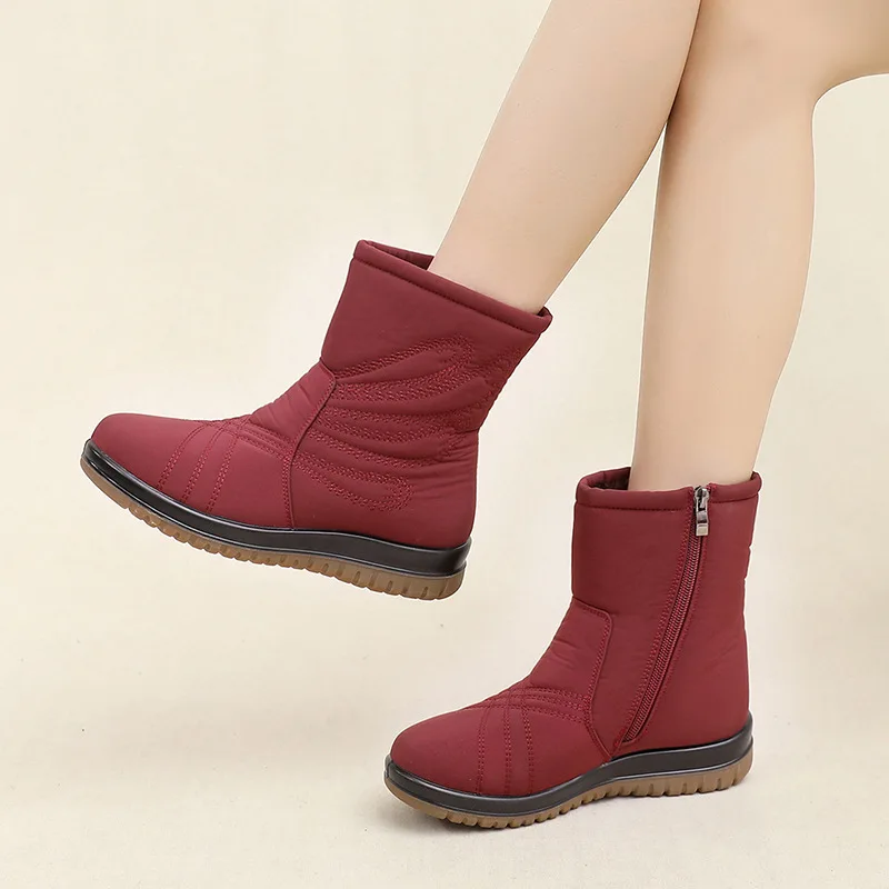 

Ladies Boots 2022 New Winter Women Snow Boots Plush Shoes Botas Mujer Waterproof Fashion Ladies Winter Boots Casual Woman Boots