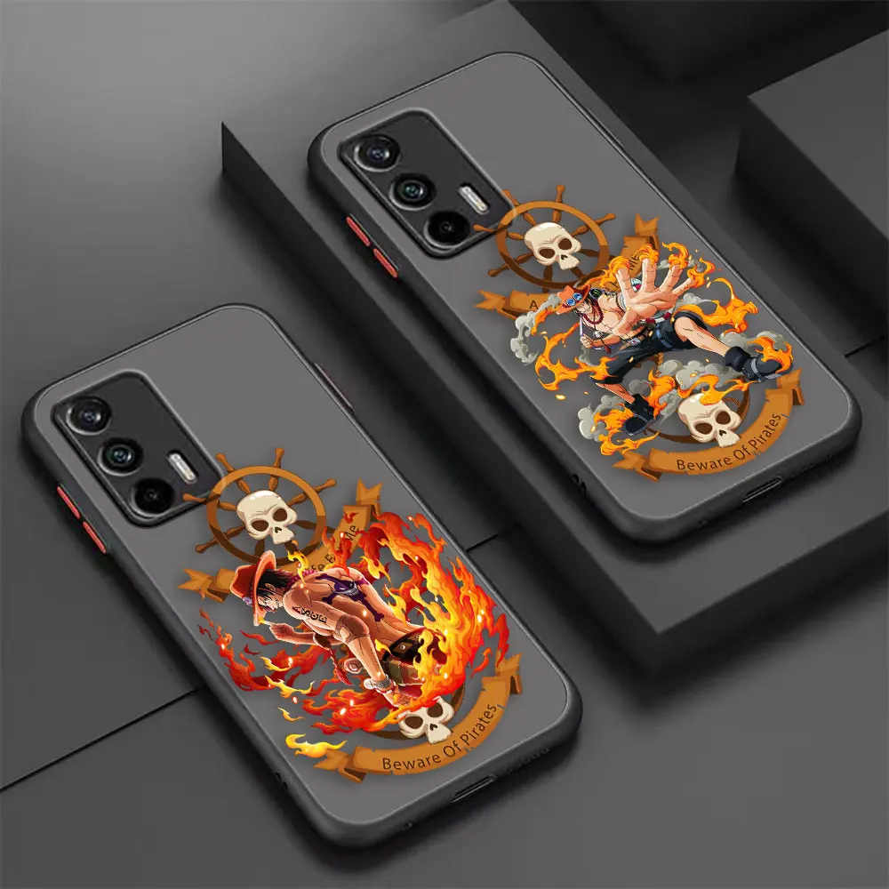 

Matte Case for OPPO Realme C20 C21 C31 C35 V11 V15 V25 X7 XT MASTER NARZO 50 50I 50A 4G 5G Case Coque Shell Anime O-ONE P-PIECE