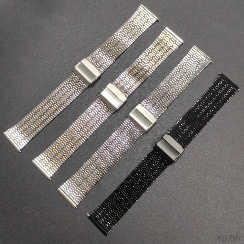Enhanced Milanese Loop Metal Wristband Bracelet