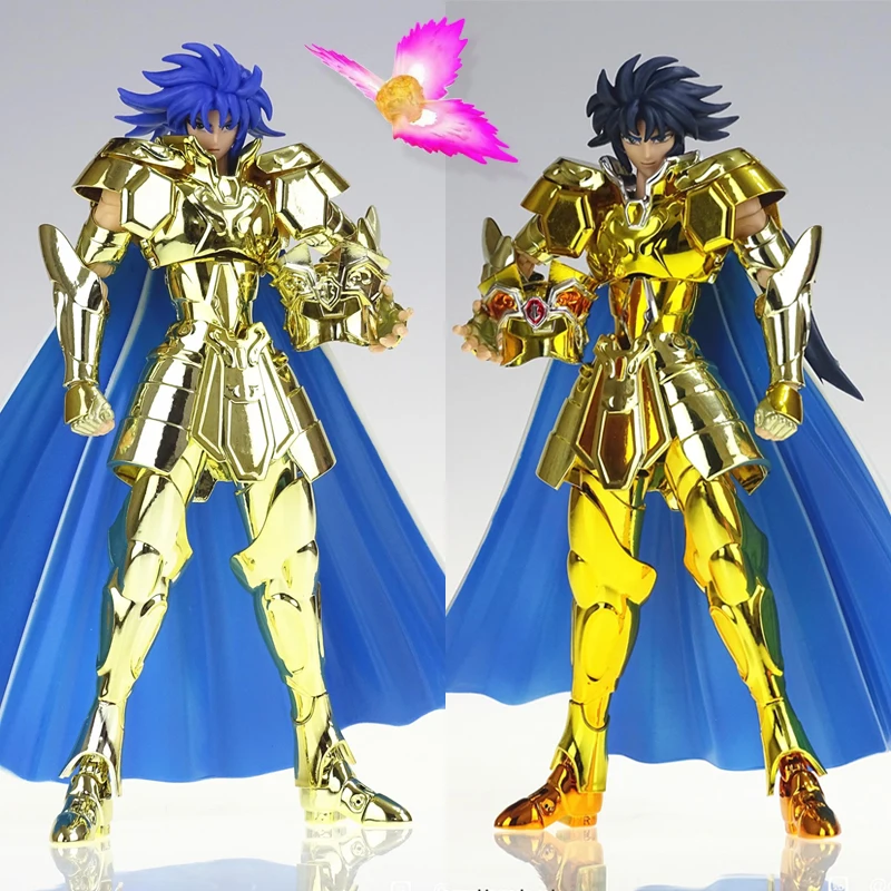 Cs Model Saint Seiya Myth Cloth Ex Gemini Saga Con Esplosione Di Galaxian Gold/24K/Oce Zodiac Knights Action Figure In Stock