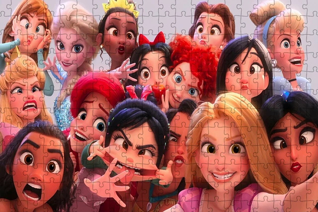 Puzzle Disney Princess 1000, Disney Puzzle 1000 Pieces, Disney Jigsaw  Puzzle