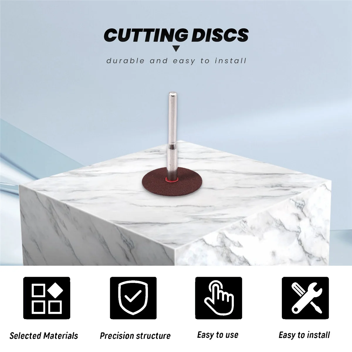 Cutting Discs Grinding Wheel Set 36 pcs Round &Oslash;25X6mm brown for Dremel KL 1 cutting disc grinding disc abrasive wheel grinding wheel