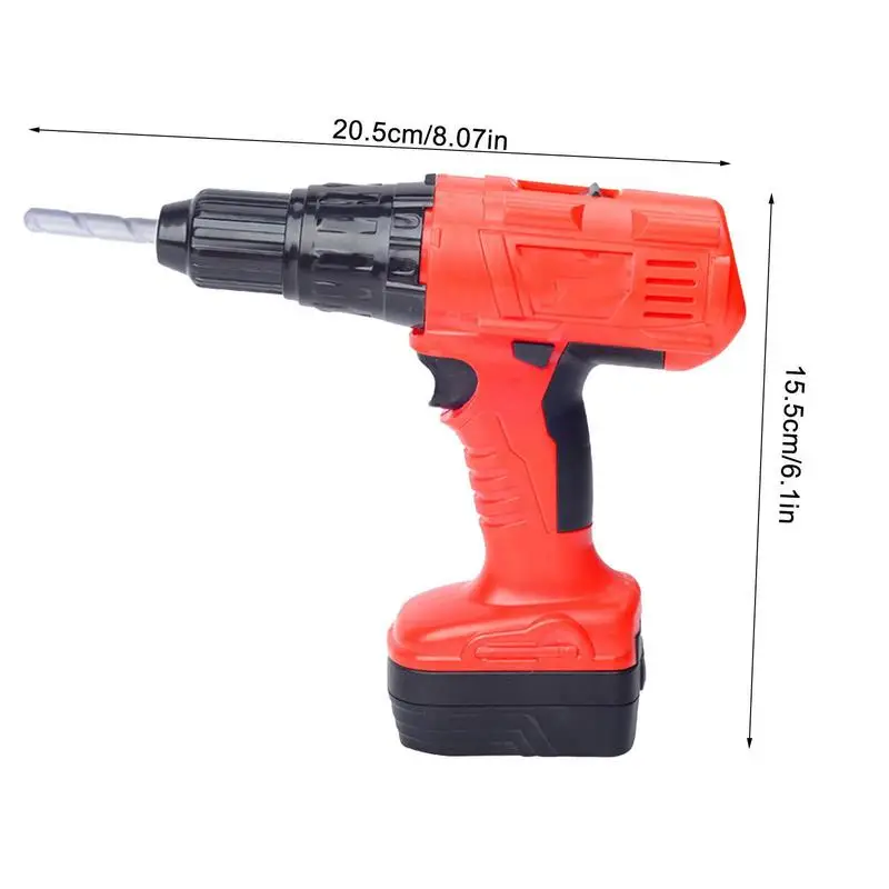 Pretend Play Drill Pretend Play Drill Toy For Kids Kids Tool Kid Tool Outside Construction Toddler Electric With