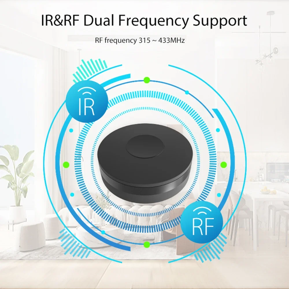 Tuya Smart Wifi RF IR Remote Control Smart Home for Air Conditioner ALL TV LG TV Support Alexa Google Home wifi ir remote wifi remote controller