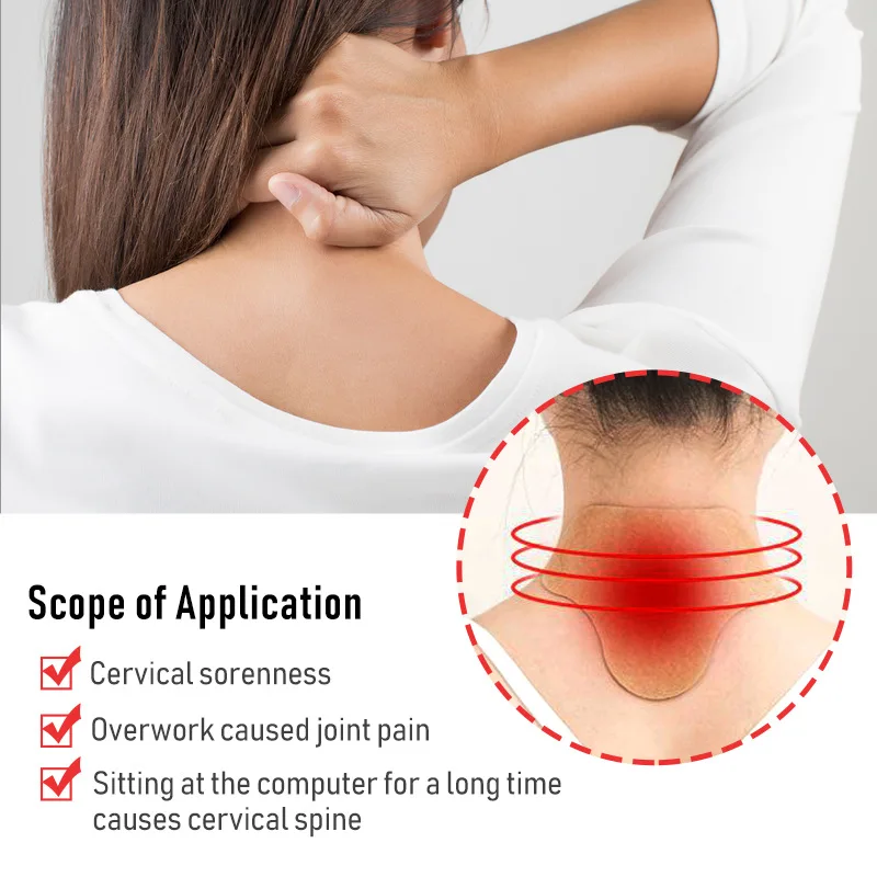 Self-heating Shoulder Neck Patches Pain Relief Patch 6/24Pcs