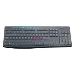 Spill - Proof Silicone Keyboard Cover - Universal Protector for Office, Home, and School (Transparent )